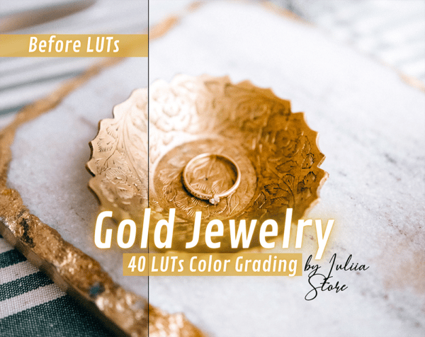 GOLD JEWELRY LUTs