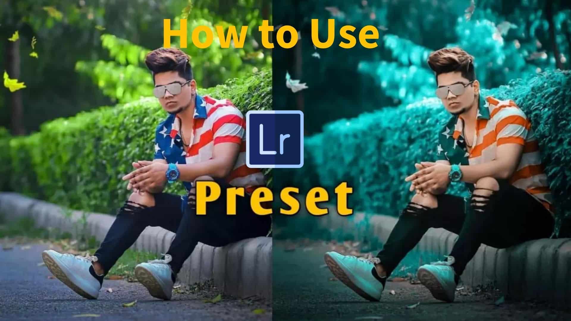 How to Use a Preset in Lightroom