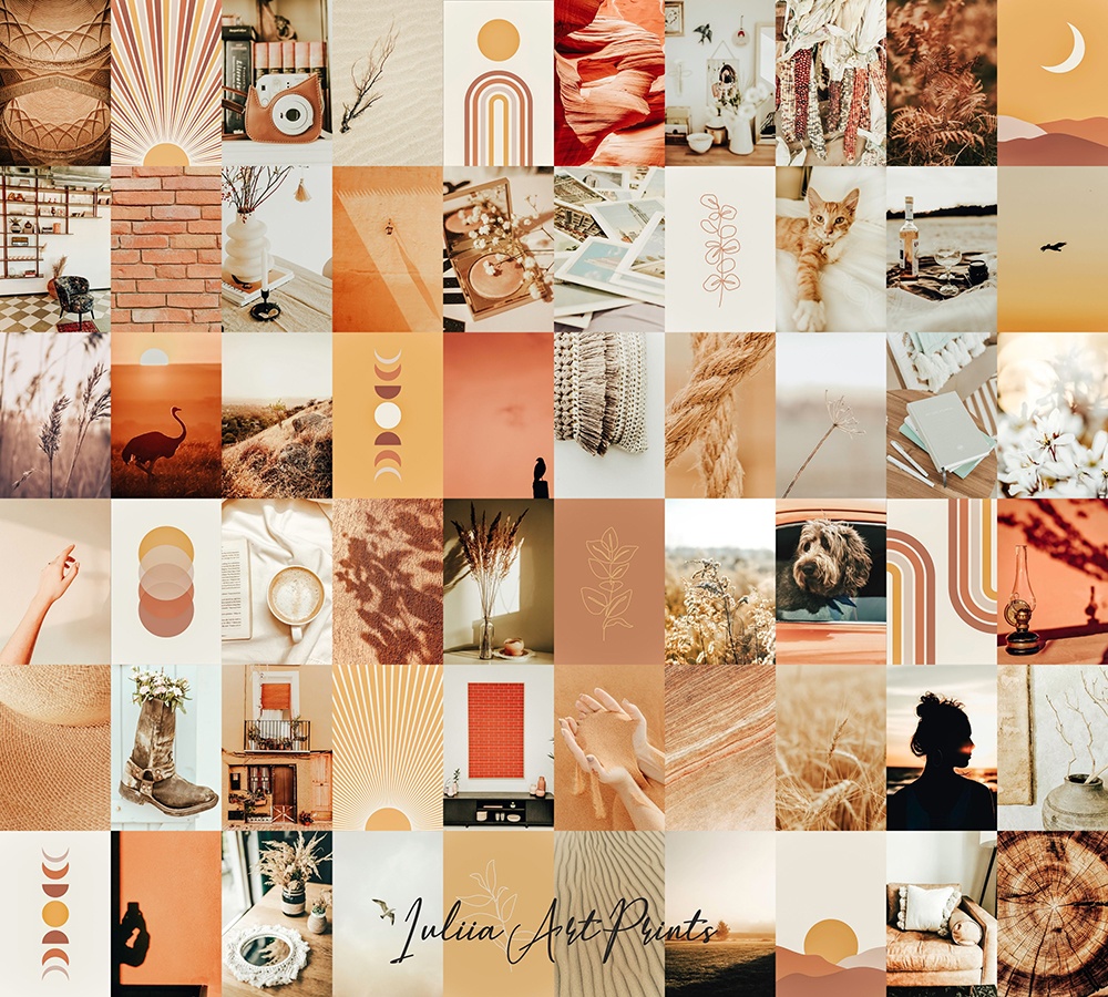 Boho Wall Collage Kit