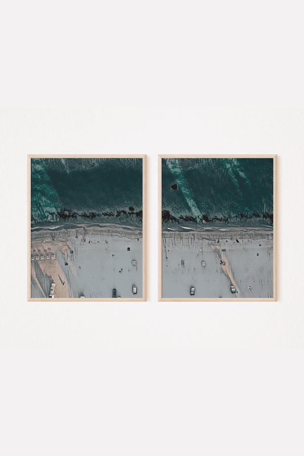 Set of 2 OCEAN Printable Wall Art