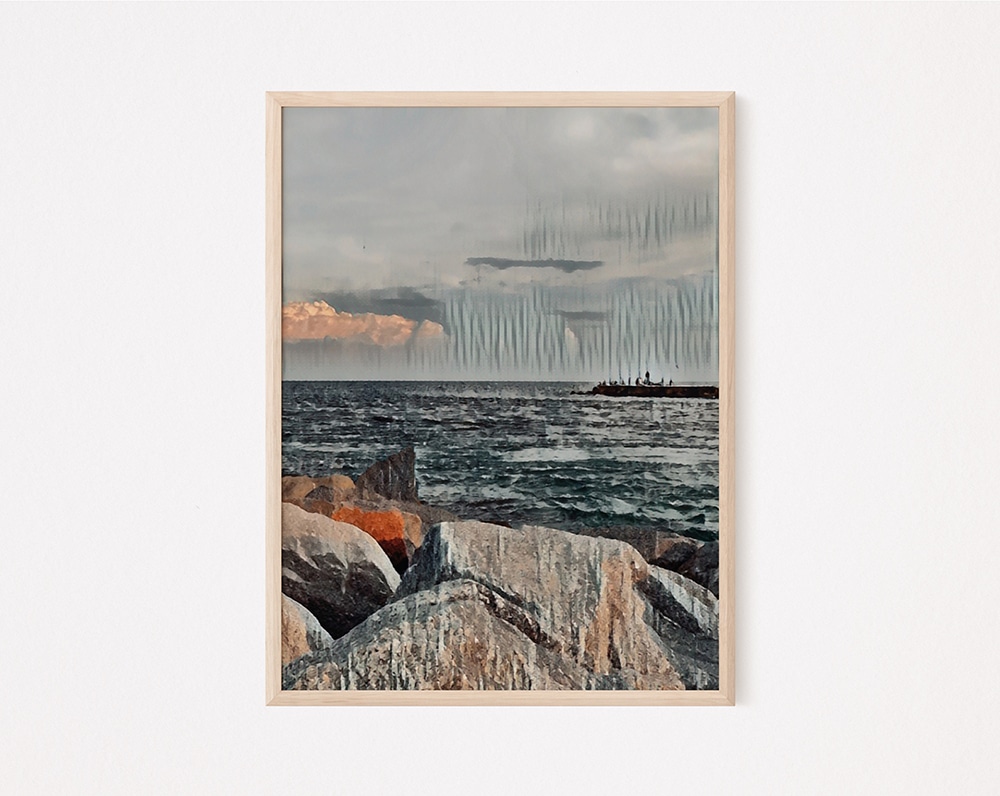 Set of 6 OCEAN in MIAMI Printable Wall Art