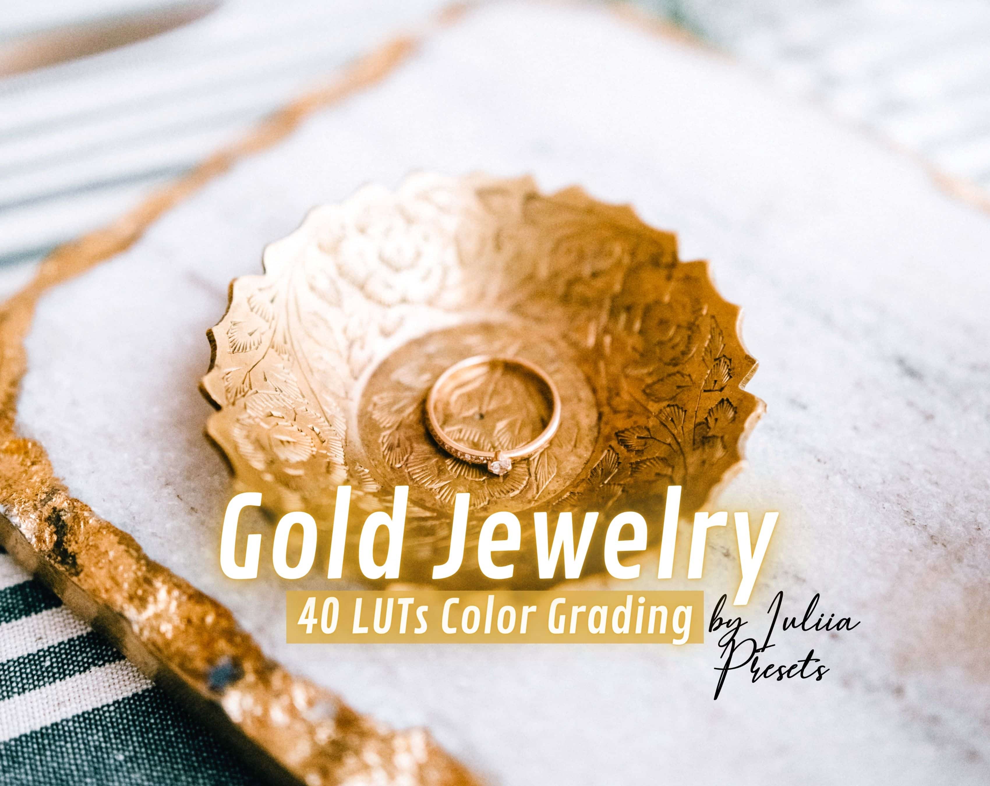 GOLD JEWELRY LUTs