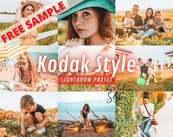 Free Lightroom Preset KODAK STYLE