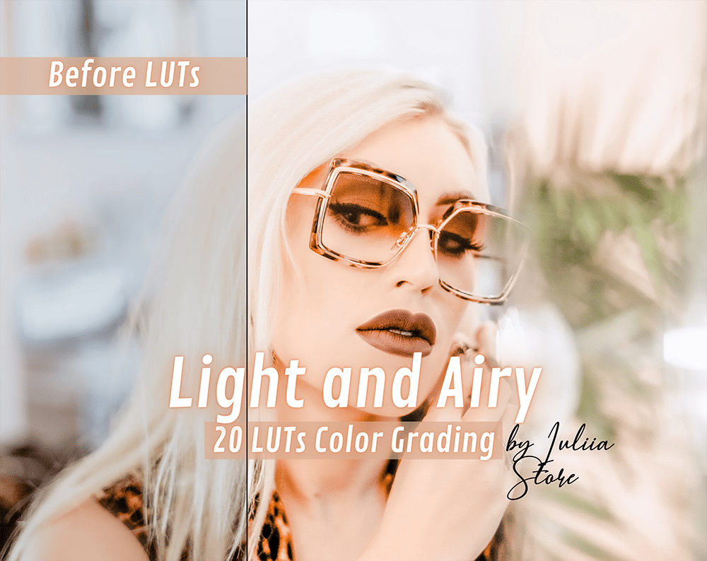 LIGHT AND AIRY LUTs