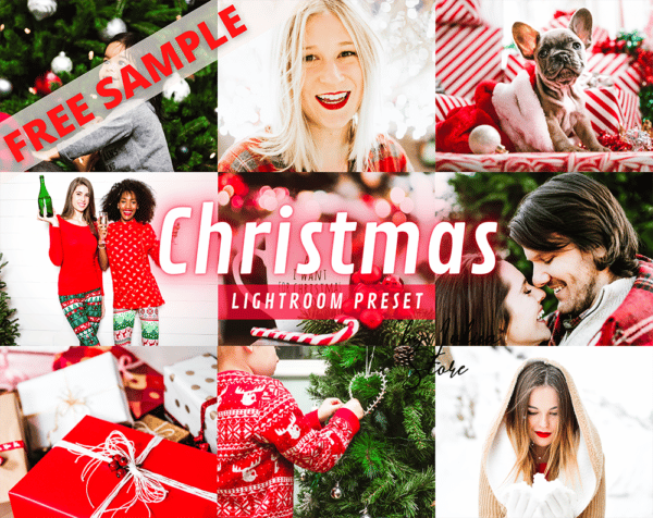 Free Lightroom Preset CHRISTMAS