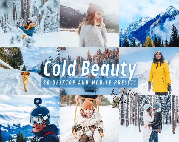 COLD BEAUTY Lightroom Presets