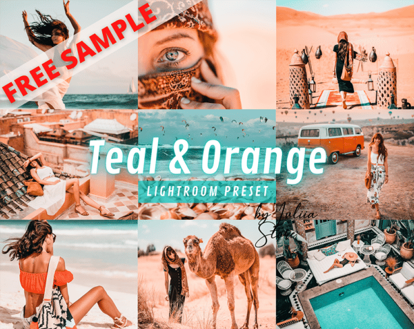 Free Lightroom Preset TEAL and ORANGE