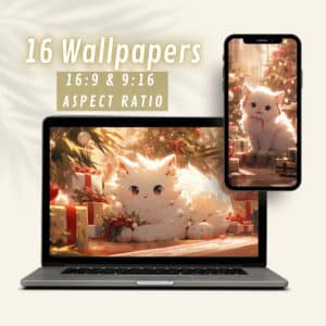 Christmas Cat WallPapers IuliiaStore – 1