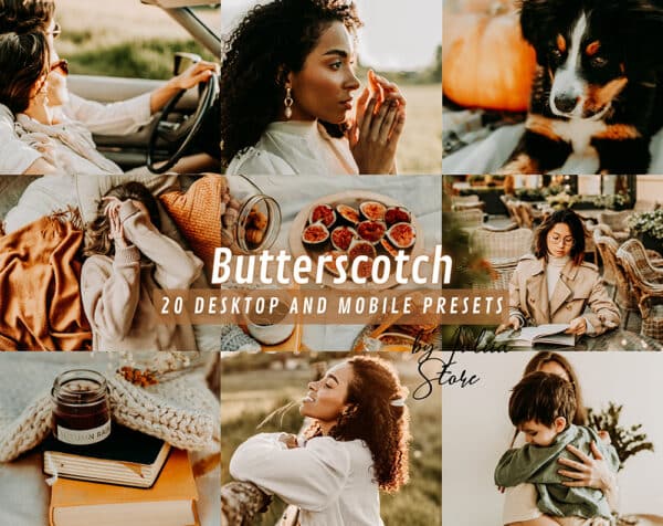 BUTTERSCOTCH Lightroom Presets