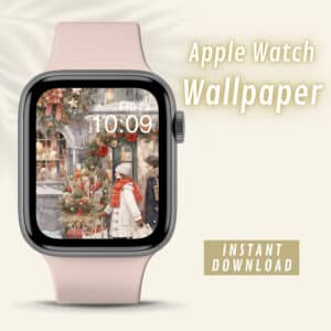 Christmas Shopping Apple Watch Wallpaper IuliiaStore – 1