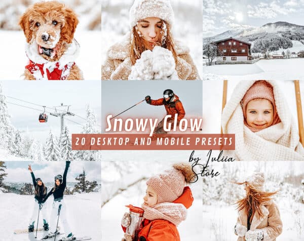 SNOWY GLOW Lightroom Presets