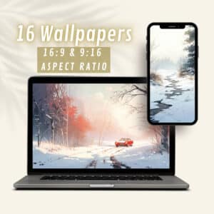 Snowy Nature WallPapers IuliiaStore – 1