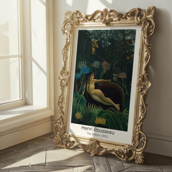 The Dream Henri Rousseau Jungle Decor, Classic Rousseau Print for Gallery Wall, Ideal Housewarming or Office Art, Free Shipping