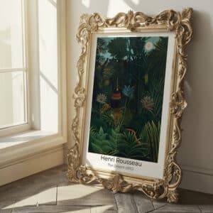 The Dream Henri Rousseau Jungle Print, Decorative Forest Wall Art, Timeless Gallery Poster, Free Shipping - photo #5