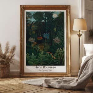 The Dream Henri Rousseau Jungle Print, Decorative Forest Wall Art, Timeless Gallery Poster