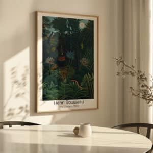 The Dream Henri Rousseau Jungle Print, Decorative Forest Wall Art, Timeless Gallery Poster, Free Shipping - photo #7