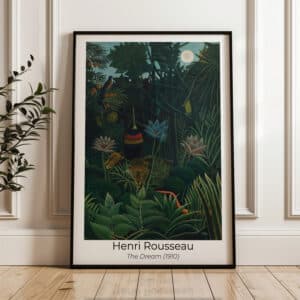 The Dream Henri Rousseau Jungle Print, Decorative Forest Wall Art, Timeless Gallery Poster, Free Shipping - photo #4