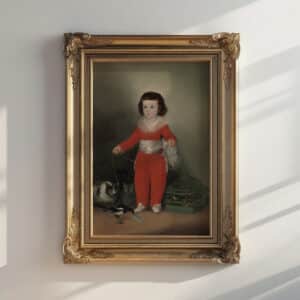 Gallery Poster Manuel Osorio by Francisco Goya Print, Romanticism Art Reproduction, Artist Decor, Wedding Gift