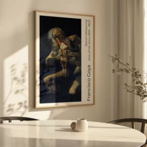 Famous Art by Francisco de Goya, Saturn Devouring Fine Art Print, Large Wall Decor for Gallery Wall, Romanticism Exhibition Poster, Free Shipping - photo #5