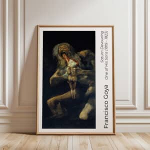 Famous Art by Francisco de Goya, Saturn Devouring Fine Art Print, Large Wall Decor for Gallery Wall, Romanticism Exhibition Poster, Free Shipping - photo #6