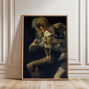 Gallery Poster of Saturn Devouring His Son, Timeless Francisco de Goya Art Print, Museum Quality Wall Art, Office Decor, Wedding Gift, Free Shipping - photo #7