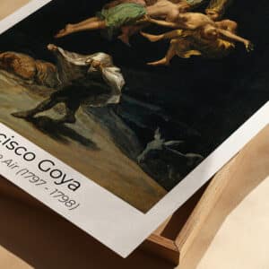 Fine Art Prints, Francisco de Goya Witches in the Air, Romanticism Wall Decor, Spanish Artist Exhibition Poster, Free Shipping - photo #1