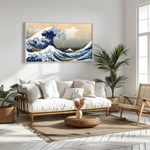 The Great Wave off Kanagawa Woodblock Print by Katsushika Hokusai, Stunning Edo Period Artwork, Japanese Wall Art for Home Decor, Asian Gift - photo #4