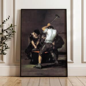 The Forge by Francisco de Goya Print, Famous Goya Artwork by Spanish Artist, Classic Gallery Poster for Wall Decor and Perfect Housewarming Gift