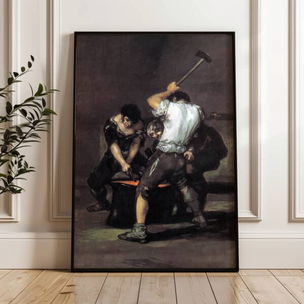 The Forge by Francisco de Goya Print, Famous Goya Artwork by Spanish Artist, Classic Gallery Poster for Wall Decor and Perfect Housewarming Gift