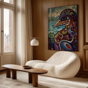 Eagle First Nations Style Wall Art, Vibrant Aboriginal Canadian and Indigenous Inspired Print for Unique Home Decor, Perfect Housewarming Gift - photo #2