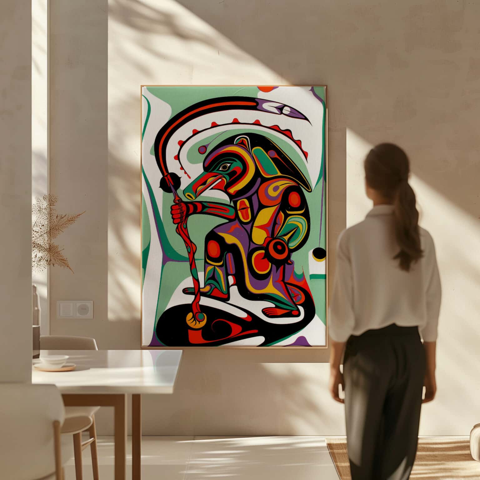 Contemporary Aboriginal Wall Art – Canadian Inspired Design