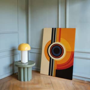 Abstract Geometric Eye Canvas Wall Art, Bauhaus-Inspired Mid Century Modern Design Print for Modern Wall Décor, Perfect Art Gift for Art Lovers - photo #8