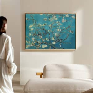 Vincent Van Gogh Artwork Branches with Almond Blossom, Exquisite Canvas Fine Art Reproduction for Gallery Wall Decor, Ideal Print Wedding Gift