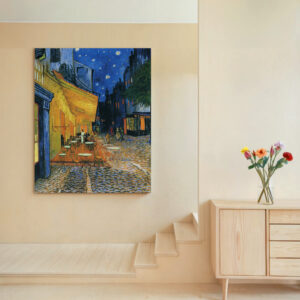 Cafe Terrace at Night by Vincent Van Gogh Canvas, Stunning Impressionist Wall Art Reproduction for Living Room Decor, Perfect Print Wedding Gift - photo #7