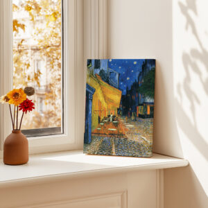 Cafe Terrace at Night by Vincent Van Gogh Canvas, Stunning Impressionist Wall Art Reproduction for Living Room Decor, Perfect Print Wedding Gift - photo #6