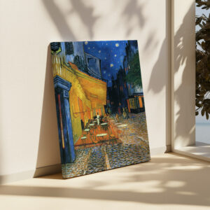 Cafe Terrace at Night by Vincent Van Gogh Canvas, Stunning Impressionist Wall Art Reproduction for Living Room Decor, Perfect Print Wedding Gift - photo #3