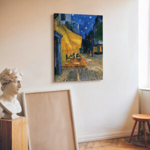 Cafe Terrace at Night by Vincent Van Gogh Canvas, Stunning Impressionist Wall Art Reproduction for Living Room Decor, Perfect Print Wedding Gift - photo #8