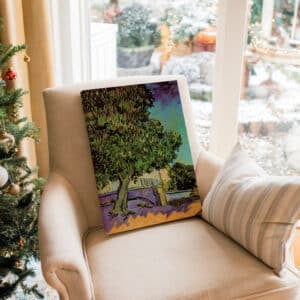 Vincent Van Gogh Artwork Canvas, Chestnut Trees in Blossom Timeless Impressionist Art Reproduction Print for Living Room, Housewarming Gift - photo #4