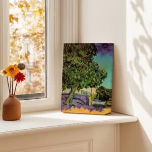 Vincent Van Gogh Artwork Canvas, Chestnut Trees in Blossom Timeless Impressionist Art Reproduction Print for Living Room, Housewarming Gift - photo #9