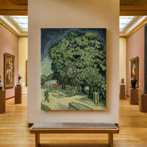 Chestnut Trees in Blossom by Vincent Van Gogh Canvas, Stunning Art Reproduction Print for Gallery Wall and Impressionist Housewarming Gift - photo #3