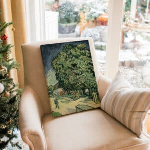 Chestnut Trees in Blossom by Vincent Van Gogh Canvas, Stunning Art Reproduction Print for Gallery Wall and Impressionist Housewarming Gift - photo #6