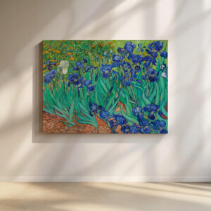 Vincent Van Gogh Irises Canvas, Beautiful Impressionist Art Reproduction for Floral Gallery Wall Decor, Stunning Fine Art Print Ready to Hang - photo #6