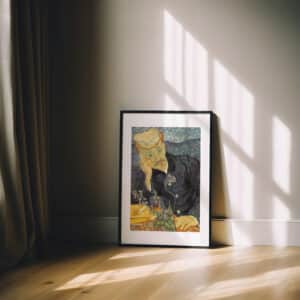 Vincent Van Gogh Portrait of Dr. Gachet Print, Framed Impressionist Wall Art Reproduction for Living Room and Office Décor, Stunning Gift Idea - photo #18