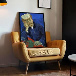 Portrait of Dr. Gachet Vincent Van Gogh Artwork, Classic Impressionist Framed Fine Art Print of Famous Painting for Gallery Wall or Home Decor - photo #11