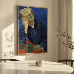 Portrait of Dr. Gachet Vincent Van Gogh Artwork, Classic Impressionist Framed Fine Art Print of Famous Painting for Gallery Wall or Home Decor - photo #14