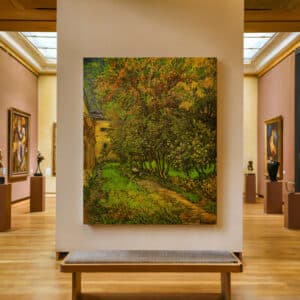 Garden of Saint-Paul Hospital by Vincent Van Gogh Print Canvas, Exquisite Fine Art Reproduction for Gallery Wall Decor, Great Gift for Art Lovers - photo #2