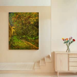Garden of Saint-Paul Hospital by Vincent Van Gogh Print Canvas, Exquisite Fine Art Reproduction for Gallery Wall Decor, Great Gift for Art Lovers - photo #6