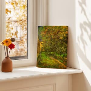 Garden of Saint-Paul Hospital by Vincent Van Gogh Print Canvas, Exquisite Fine Art Reproduction for Gallery Wall Decor, Great Gift for Art Lovers - photo #8