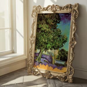 Vincent Van Gogh Chestnut Trees in Blossom Wall Art, Framed Impressionist Art Reproduction Print for Gallery Walls, Perfect Home Decor Gift - photo #9