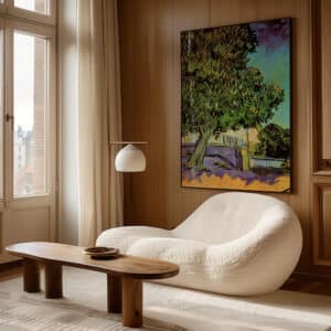 Vincent Van Gogh Chestnut Trees in Blossom Wall Art, Framed Impressionist Art Reproduction Print for Gallery Walls, Perfect Home Decor Gift - photo #11